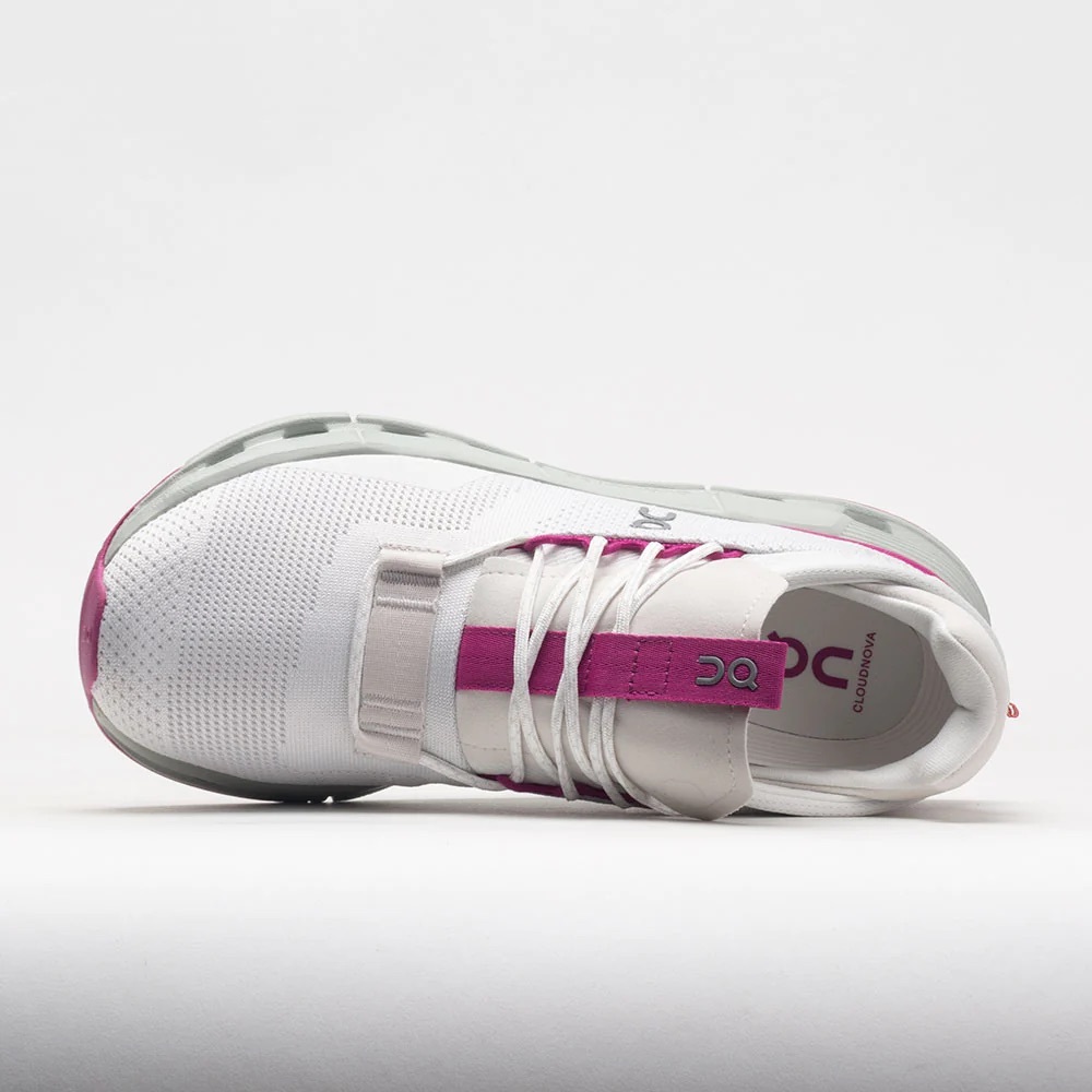 NWT ON CLOUDNOVA PINK CARNATION RUNNING SHOES - SIZE VARIOUS - ( SIZE 8 ) - Picture 5 of 9